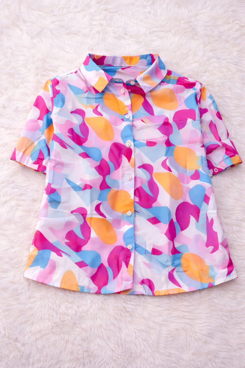 Korean Multicolour Shirt for Women | Western Wear